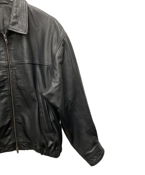 JOURNAL STANDARD（ジャーナルスタンダード）JOURNAL STANDARD (ジャーナルスタンダード) レザージャケット ブラック サイズ:SIZE Mの古着・服飾アイテム