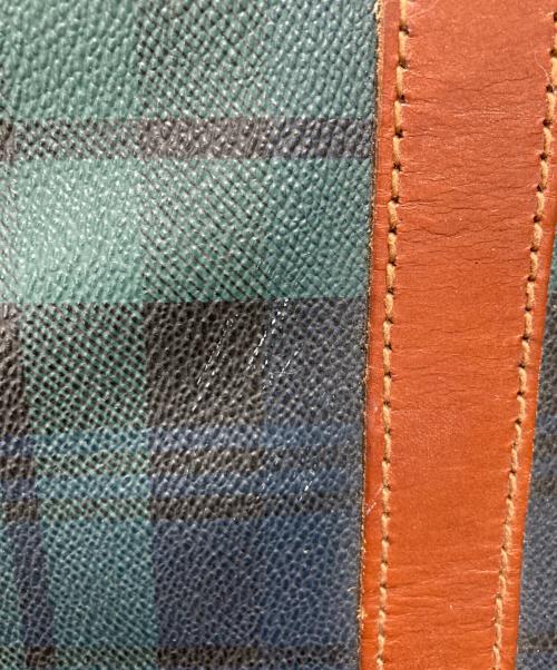 POLO RALPH LAUREN（ポロ・ラルフローレン）POLO RALPH LAUREN (ポロ・ラルフローレン) 2WAYボストンバッグ ブルー×グリーンの古着・服飾アイテム