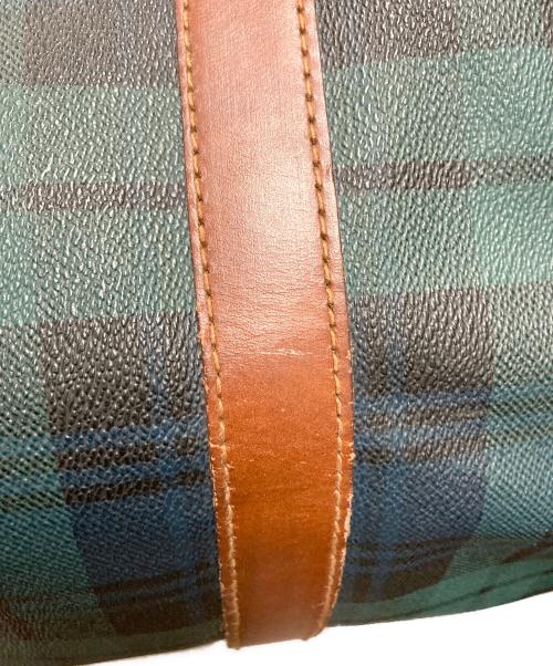 POLO RALPH LAUREN（ポロ・ラルフローレン）POLO RALPH LAUREN (ポロ・ラルフローレン) 2WAYボストンバッグ ブルー×グリーンの古着・服飾アイテム