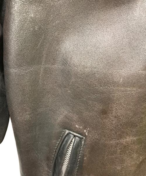 Schott（ショット）Schott (ショット) シングルライダースジャケット　641 ブラウン サイズ:SIZE 38の古着・服飾アイテム
