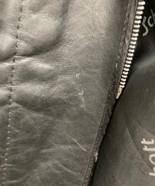Schott（ショット）Schott (ショット) シングルライダースジャケット　641 ブラウン サイズ:SIZE 38の古着・服飾アイテム