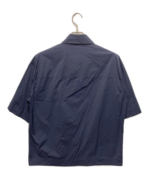 HERNO（ヘルノ）HERNO (ヘルノ) 半袖シャツ ネイビー サイズ:サイズ 44の古着・服飾アイテム