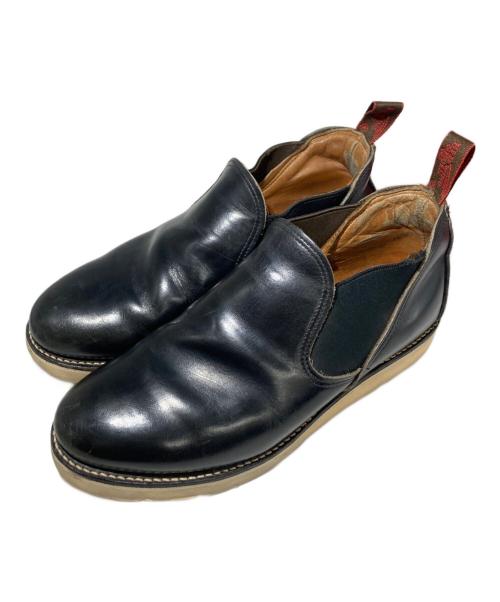 RED WING（レッドウィング）RED WING (レッドウィング) サイドゴアブーツ ブラック サイズ:SIZE 8 1/2（約26.5cm相当）の古着・服飾アイテム