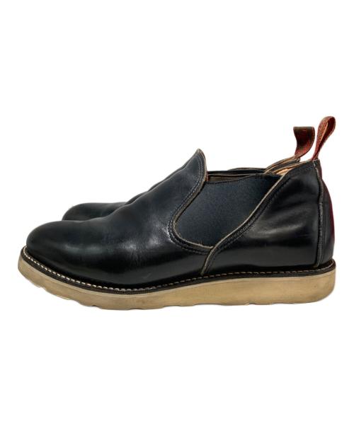 RED WING（レッドウィング）RED WING (レッドウィング) サイドゴアブーツ ブラック サイズ:SIZE 8 1/2（約26.5cm相当）の古着・服飾アイテム