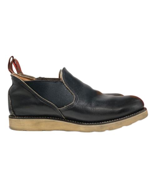 RED WING（レッドウィング）RED WING (レッドウィング) サイドゴアブーツ ブラック サイズ:SIZE 8 1/2（約26.5cm相当）の古着・服飾アイテム