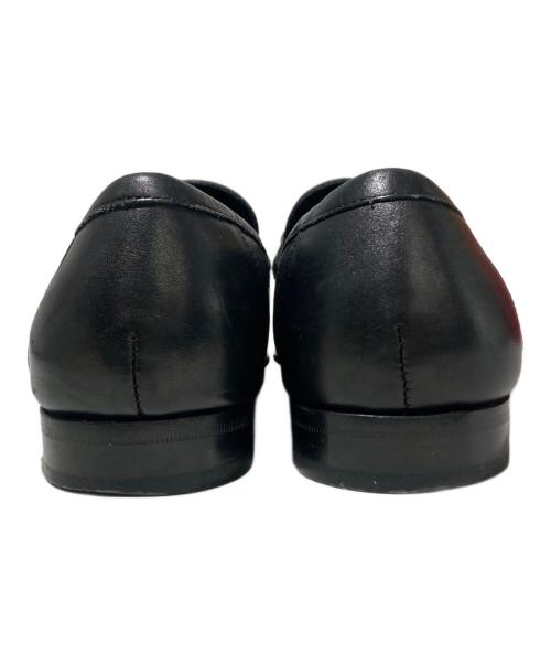 DOLCE & GABBANA（ドルチェ＆ガッバーナ）DOLCE & GABBANA (ドルチェ＆ガッバーナ) ビットローファー ブラック サイズ:SIZE 7 1/2（約26.5cm相当）の古着・服飾アイテム