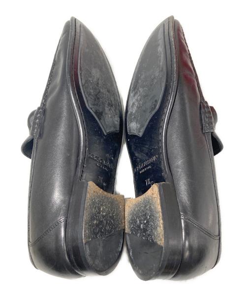 DOLCE & GABBANA（ドルチェ＆ガッバーナ）DOLCE & GABBANA (ドルチェ＆ガッバーナ) ビットローファー ブラック サイズ:SIZE 7 1/2（約26.5cm相当）の古着・服飾アイテム