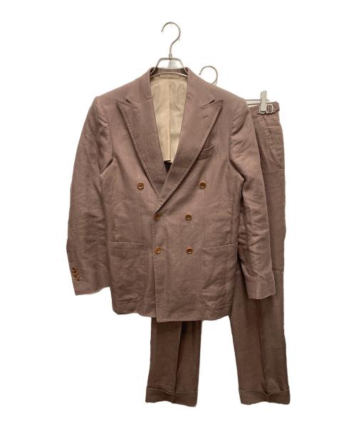 FORMICOLA（フォルミコラ）FORMICOLA (フォルミコラ) セットアップスーツ ブラウン サイズ:サイズ 44の古着・服飾アイテム