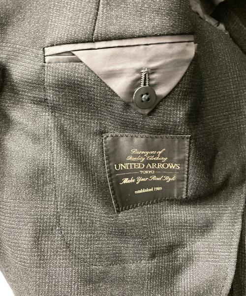 UNITED ARROWS（ユナイテッドアローズ）UNITED ARROWS (ユナイテッドアローズ) セットアップスーツ ブラック サイズ:サイズ 44（S～Mサイズ相当）の古着・服飾アイテム