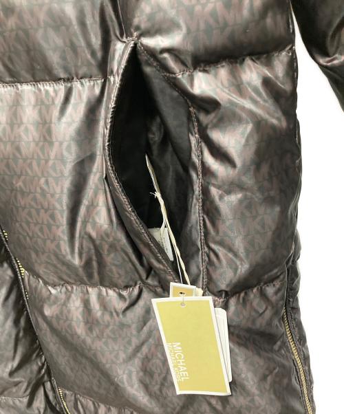 MICHAEL KORS（マイケルコース）MICHAEL KORS (マイケルコース) リバーシブルダウンコート ブラック×ブラウン サイズ:サイズ M 未使用品の古着・服飾アイテム