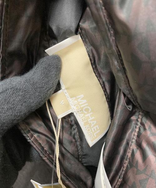MICHAEL KORS（マイケルコース）MICHAEL KORS (マイケルコース) リバーシブルダウンコート ブラック×ブラウン サイズ:サイズ M 未使用品の古着・服飾アイテム