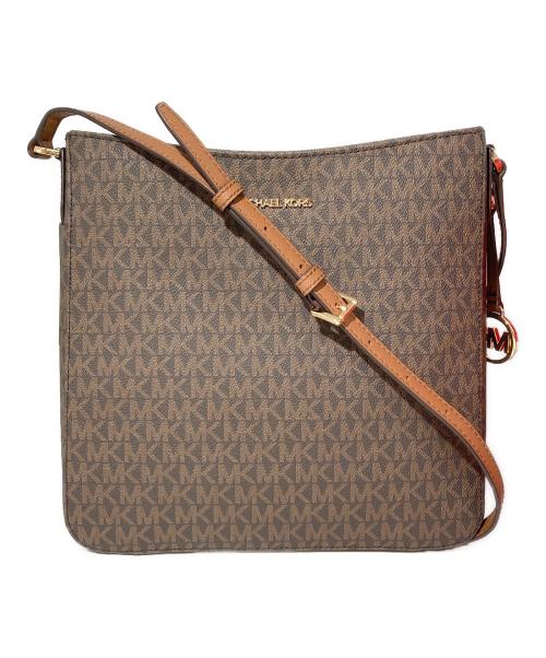 MICHAEL KORS（マイケルコース）MICHAEL KORS (マイケルコース) ショルダーバッグ ブラウンの古着・服飾アイテム