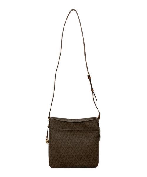 MICHAEL KORS（マイケルコース）MICHAEL KORS (マイケルコース) ショルダーバッグ ブラウンの古着・服飾アイテム