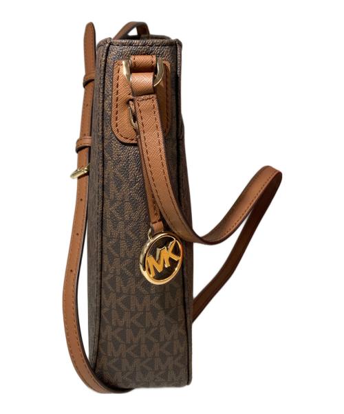 MICHAEL KORS（マイケルコース）MICHAEL KORS (マイケルコース) ショルダーバッグ ブラウンの古着・服飾アイテム