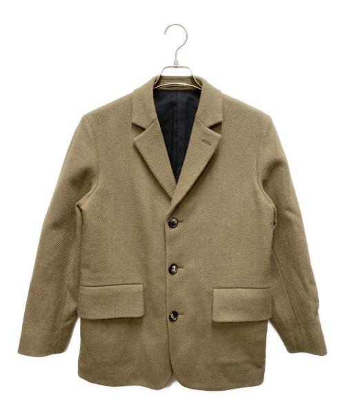 Harris Tweed（ハリスツイード）Harris Tweed (ハリスツイード) MARGARET HOWELL (マーガレットハウエル) ウールテーラードジャケット ベージュ サイズ:SIZE Sの古着・服飾アイテム