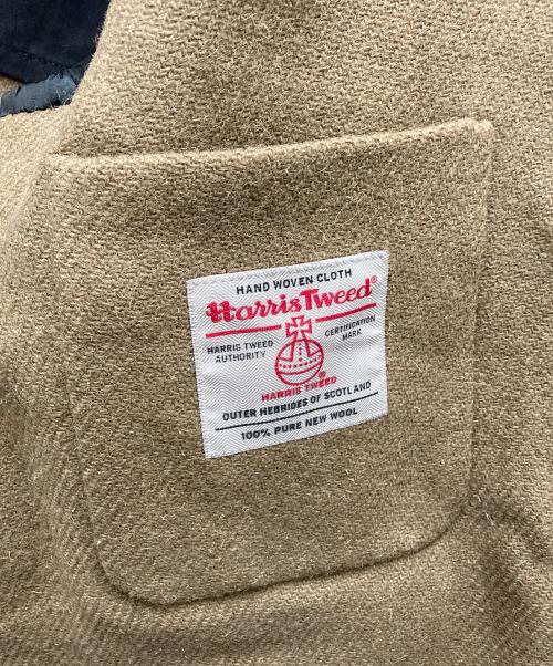 Harris Tweed（ハリスツイード）Harris Tweed (ハリスツイード) MARGARET HOWELL (マーガレットハウエル) ウールテーラードジャケット ベージュ サイズ:SIZE Sの古着・服飾アイテム