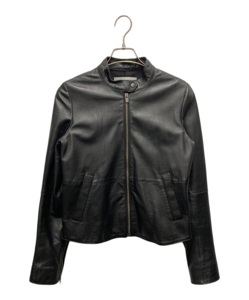 theory luxe（セオリーリュクス）theory luxe (セオリーリュクス) ラムレザージャケット ブラック サイズ:SIZE 38の古着・服飾アイテム