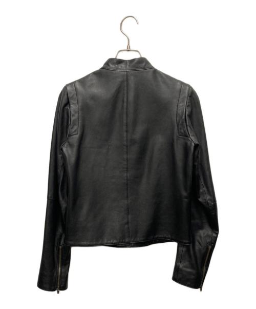theory luxe（セオリーリュクス）theory luxe (セオリーリュクス) ラムレザージャケット ブラック サイズ:SIZE 38の古着・服飾アイテム