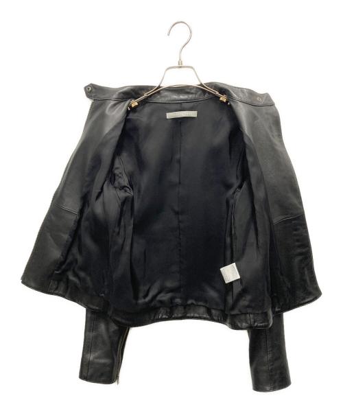 theory luxe（セオリーリュクス）theory luxe (セオリーリュクス) ラムレザージャケット ブラック サイズ:SIZE 38の古着・服飾アイテム