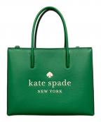 Kate Spadeケイトスペード）の古着「2WAYバッグ」｜グリーン