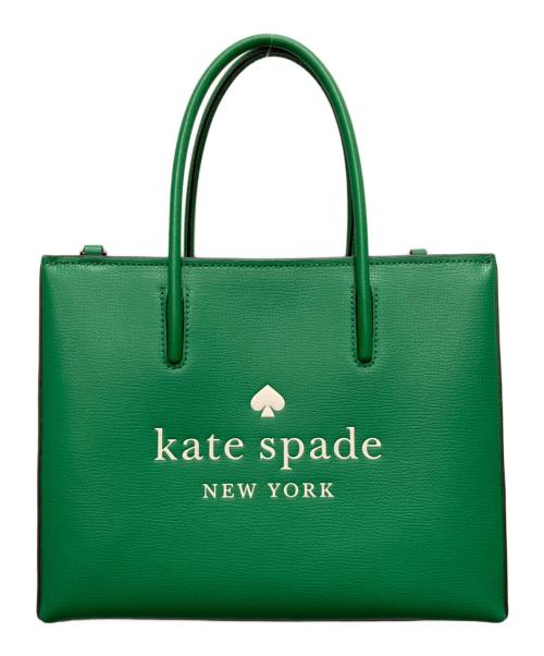 Kate Spade（ケイトスペード）Kate Spade (ケイトスペード) 2WAYバッグ グリーンの古着・服飾アイテム