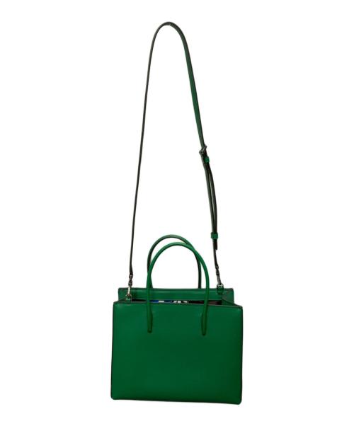Kate Spade（ケイトスペード）Kate Spade (ケイトスペード) 2WAYバッグ グリーンの古着・服飾アイテム