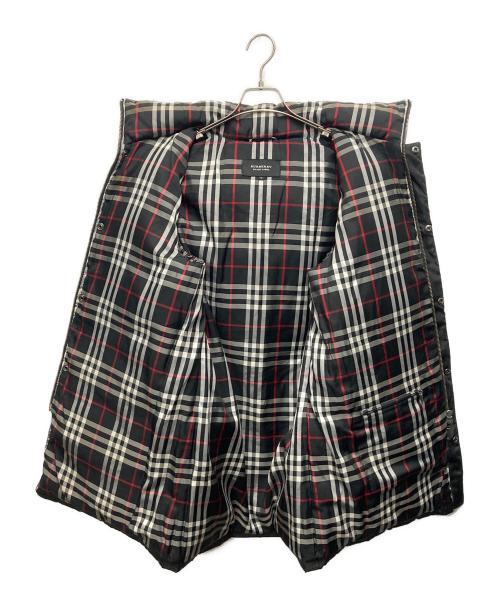BURBERRY BLACK LABEL（バーバリーブラックレーベル）BURBERRY BLACK LABEL (バーバリーブラックレーベル) ダウンコート ブラック サイズ:SIZE Mの古着・服飾アイテム