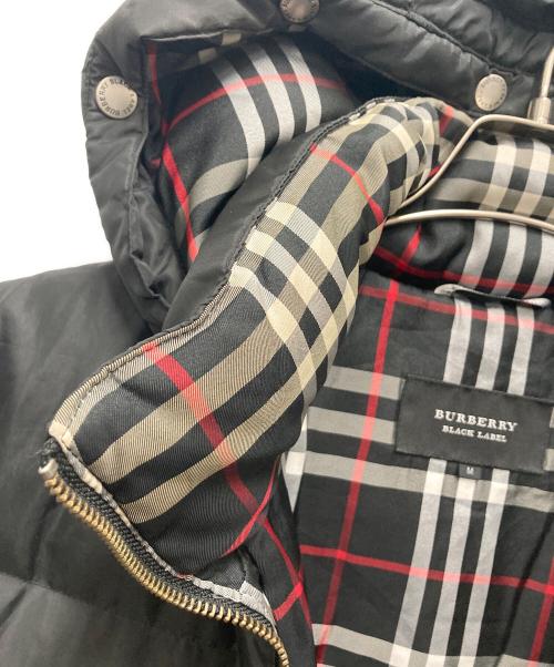 BURBERRY BLACK LABEL（バーバリーブラックレーベル）BURBERRY BLACK LABEL (バーバリーブラックレーベル) ダウンコート ブラック サイズ:SIZE Mの古着・服飾アイテム
