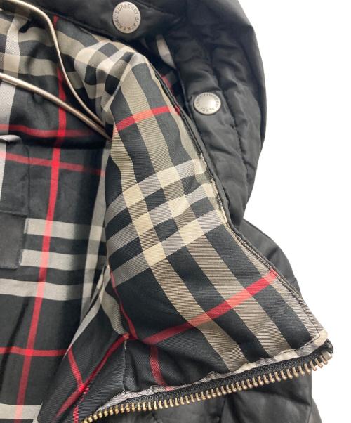 BURBERRY BLACK LABEL（バーバリーブラックレーベル）BURBERRY BLACK LABEL (バーバリーブラックレーベル) ダウンコート ブラック サイズ:SIZE Mの古着・服飾アイテム