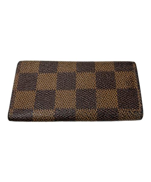 LOUIS VUITTON（ルイ ヴィトン）LOUIS VUITTON (ルイ ヴィトン) キーケース　ダミエ　キーケース ミュルティクレ4 ブラウンの古着・服飾アイテム