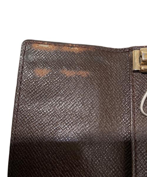 LOUIS VUITTON（ルイ ヴィトン）LOUIS VUITTON (ルイ ヴィトン) キーケース　ダミエ　キーケース ミュルティクレ4 ブラウンの古着・服飾アイテム