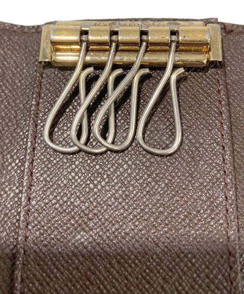 LOUIS VUITTON（ルイ ヴィトン）LOUIS VUITTON (ルイ ヴィトン) キーケース　ダミエ　キーケース ミュルティクレ4 ブラウンの古着・服飾アイテム
