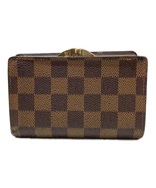 LOUIS VUITTON（ルイ ヴィトン）LOUIS VUITTON (ルイ ヴィトン) 2つ折り財布　ダミエ　　ポルトフォイユ・ヴィエノワ ブラウンの古着・服飾アイテム