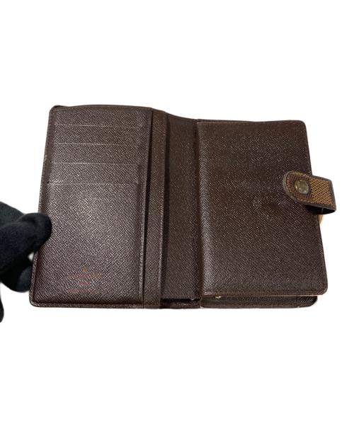 LOUIS VUITTON（ルイ ヴィトン）LOUIS VUITTON (ルイ ヴィトン) 2つ折り財布　ダミエ　　ポルトフォイユ・ヴィエノワ ブラウンの古着・服飾アイテム