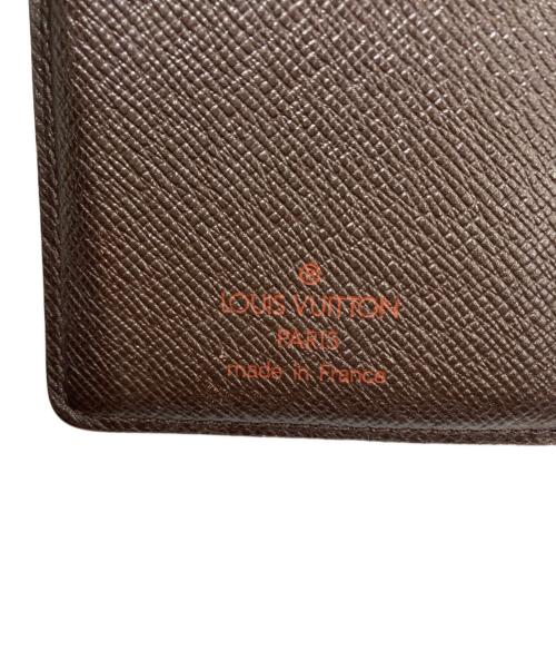LOUIS VUITTON（ルイ ヴィトン）LOUIS VUITTON (ルイ ヴィトン) 2つ折り財布　ダミエ　　ポルトフォイユ・ヴィエノワ ブラウンの古着・服飾アイテム
