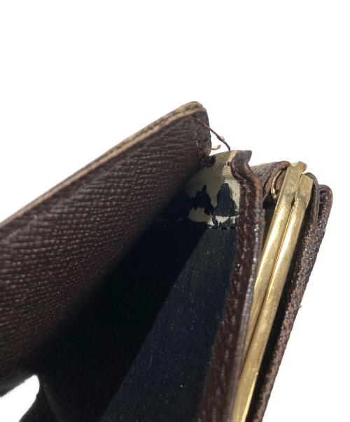 LOUIS VUITTON（ルイ ヴィトン）LOUIS VUITTON (ルイ ヴィトン) 2つ折り財布　ダミエ　　ポルトフォイユ・ヴィエノワ ブラウンの古着・服飾アイテム