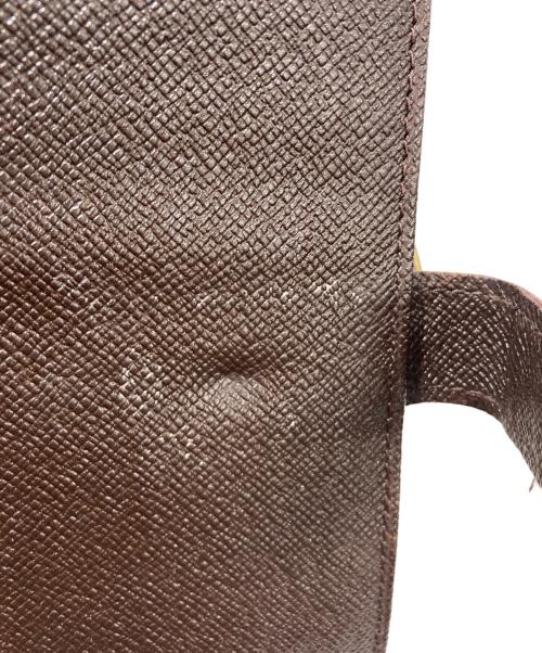 LOUIS VUITTON（ルイ ヴィトン）LOUIS VUITTON (ルイ ヴィトン) 2つ折り財布　ダミエ　　ポルトフォイユ・ヴィエノワ ブラウンの古着・服飾アイテム