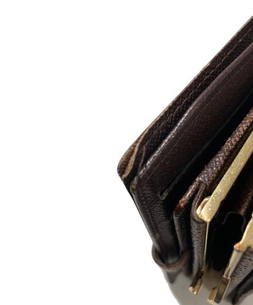 LOUIS VUITTON（ルイ ヴィトン）LOUIS VUITTON (ルイ ヴィトン) 2つ折り財布　ダミエ　　ポルトフォイユ・ヴィエノワ ブラウンの古着・服飾アイテム
