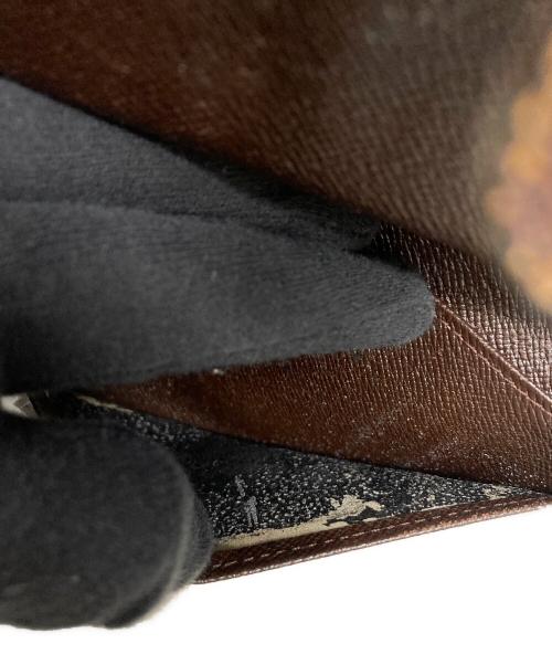 LOUIS VUITTON（ルイ ヴィトン）LOUIS VUITTON (ルイ ヴィトン) 2つ折り財布　ダミエ　　ポルトフォイユ・ヴィエノワ ブラウンの古着・服飾アイテム