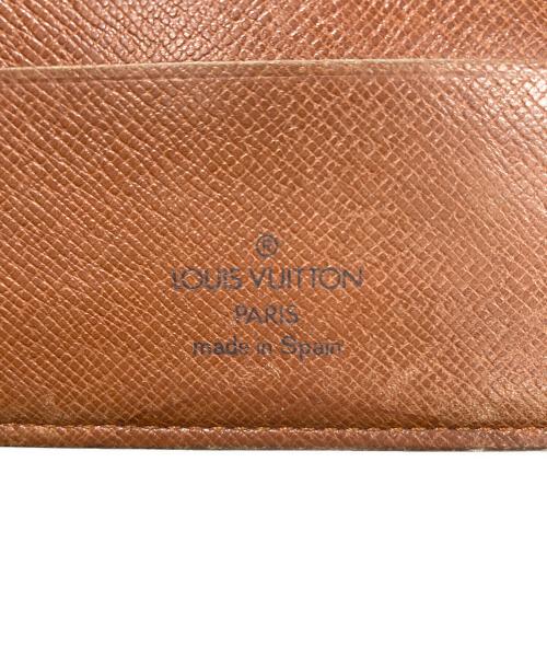 LOUIS VUITTON（ルイ ヴィトン）LOUIS VUITTON (ルイ ヴィトン) 2つ折り財布　モノグラム　ポルトフォイユ・マルコ ブラウンの古着・服飾アイテム