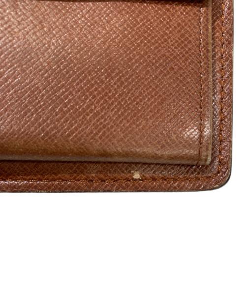 LOUIS VUITTON（ルイ ヴィトン）LOUIS VUITTON (ルイ ヴィトン) 2つ折り財布　モノグラム　ポルトフォイユ・マルコ ブラウンの古着・服飾アイテム