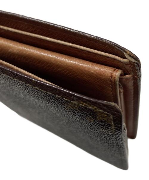 LOUIS VUITTON（ルイ ヴィトン）LOUIS VUITTON (ルイ ヴィトン) 2つ折り財布　モノグラム　ポルトフォイユ・マルコ ブラウンの古着・服飾アイテム