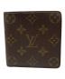 LOUIS VUITTON（ルイ ヴィトン）の古着「2つ折り財布　モノグラム　ポルトフォイユ・マルコ」｜ブラウン