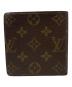 LOUIS VUITTON (ルイ ヴィトン) 2つ折り財布　モノグラム　ポルトフォイユ・マルコ ブラウン：9000円