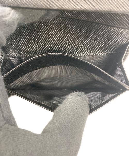 PRADA（プラダ）PRADA (プラダ) カードケース　	SAFFIANO ブラックの古着・服飾アイテム