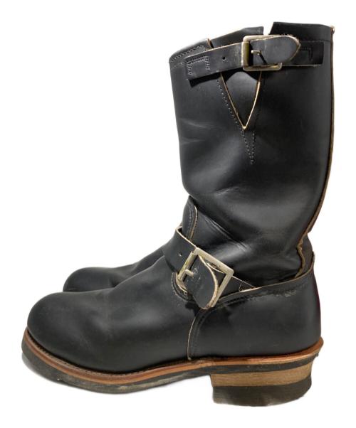RED WING（レッドウィング）RED WING (レッドウィング) エンジニアブーツ ブラック サイズ:SIZE 9D（約27.0cm相当）の古着・服飾アイテム