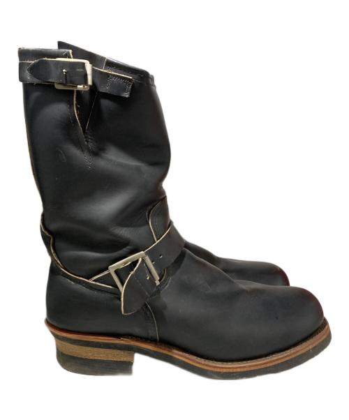 RED WING（レッドウィング）RED WING (レッドウィング) エンジニアブーツ ブラック サイズ:SIZE 9D（約27.0cm相当）の古着・服飾アイテム
