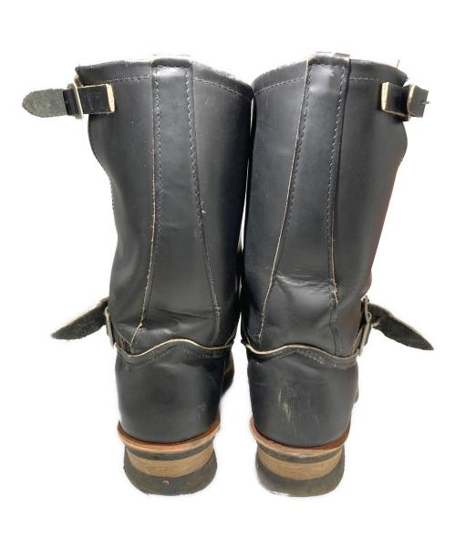 RED WING（レッドウィング）RED WING (レッドウィング) エンジニアブーツ ブラック サイズ:SIZE 9D（約27.0cm相当）の古着・服飾アイテム
