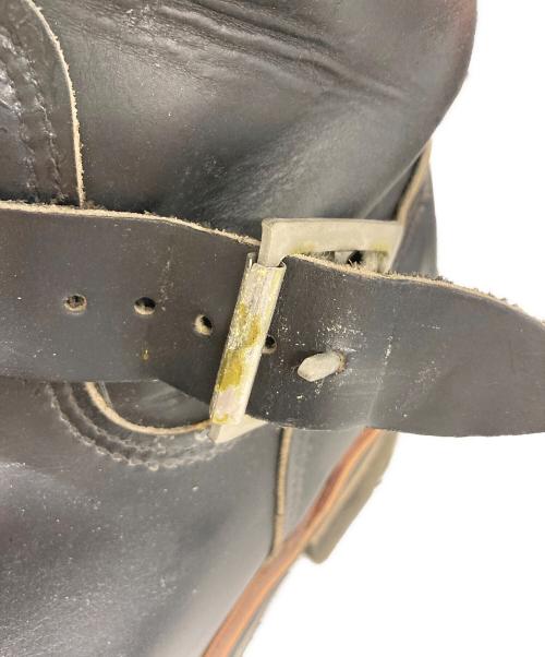 RED WING（レッドウィング）RED WING (レッドウィング) エンジニアブーツ ブラック サイズ:SIZE 9D（約27.0cm相当）の古着・服飾アイテム