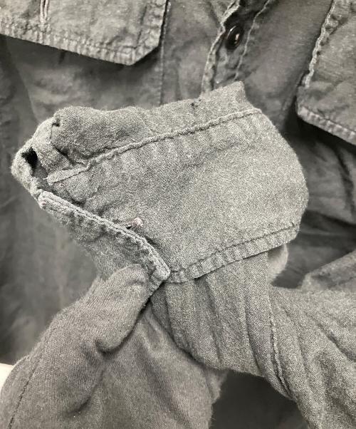 COMOLI（コモリ）COMOLI (コモリ) ベタシャンCPOシャツ ブラック サイズ:サイズ Ｓの古着・服飾アイテム